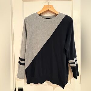 Torrid Two-Tone Crewneck Sweater